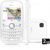 Celular Nokia Asha 201 - Branco - GSM, Teclado QWERTY